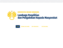 Tablet Screenshot of lp2m.unnes.ac.id