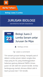 Mobile Screenshot of biologi.unnes.ac.id