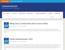 Tablet Screenshot of biologi.unnes.ac.id